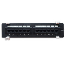 Cat.5E 110 Type Patch Panel 12Port Vertical w/Bracket