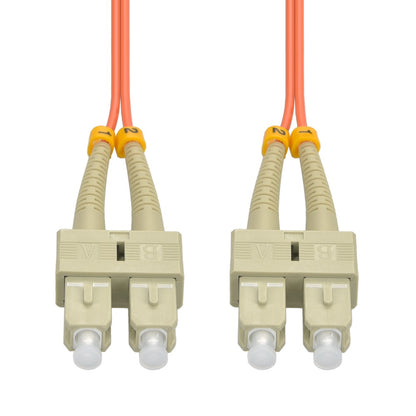 3m SC/UPC SC/UPC OM2 Multimode Duplex OFNR Fiber Optic Patch Cable