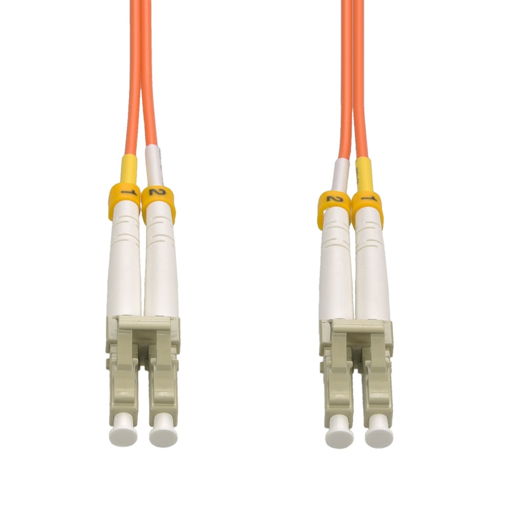10m LC/UPC-LC/UPC OM1 Multimode Duplex OFNR 2.0mm Fiber Optic Patch Cable