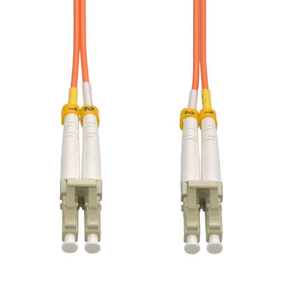 10m LC/UPC-LC/UPC OM1 Multimode Duplex OFNR 2.0mm Fiber Optic Patch Cable