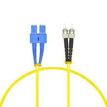 1m ST/UPC-SC/UPC Singlemode Duplex OFNR 2.0mm Fiber Optic Patch Cable