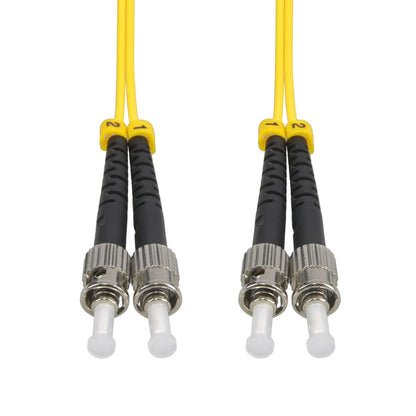 2m ST/UPC-ST/UPC Singlemode Duplex OFNR 2.0mm Fiber Optic Patch Cable