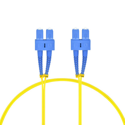 10m SC/UPC-SC/UPC Singlemode Duplex  OFNR 2.0mm Fiber Optic Patch Cable