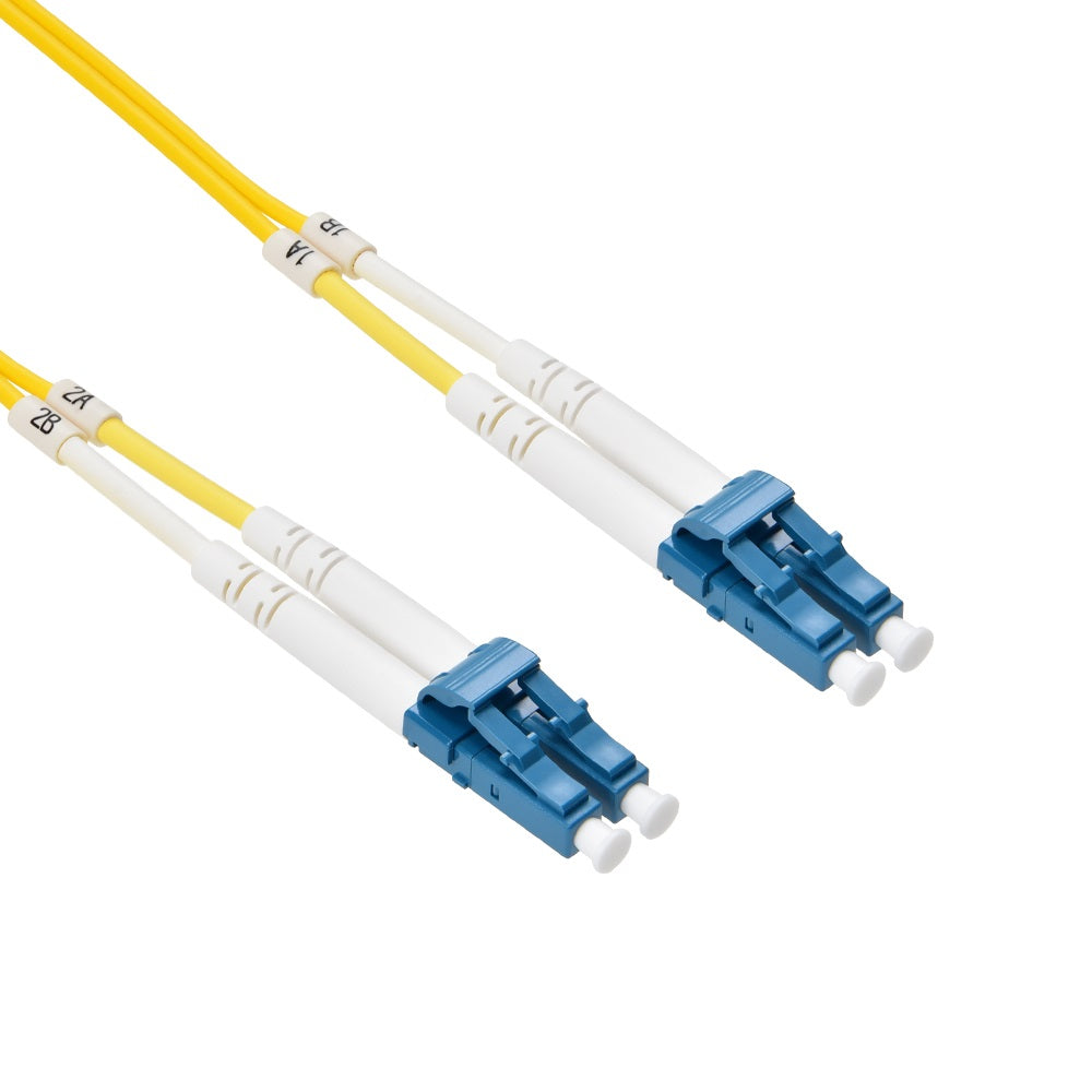 10m LC/UPC-LC/UPC Singlemode Duplex OFNR 2.0mm Fiber Optic Patch Cable