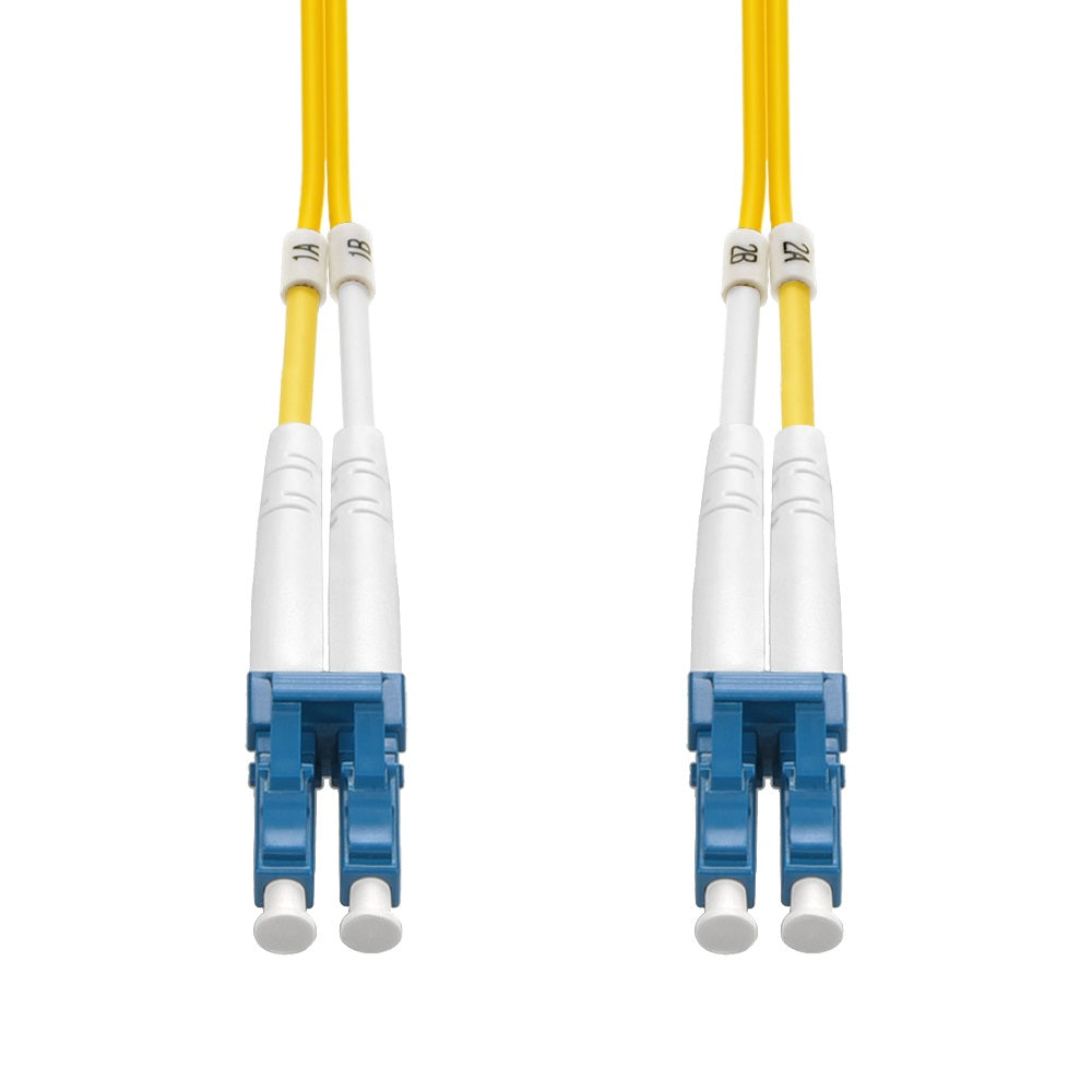 0.5m LC/UPC-LC/UPC Singlemode Duplex OFNR 2.0mm Fiber Optic Patch Cable