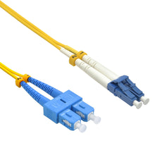 1.5m LC/UPC-SC/UPC Singlemode Duplex OFNR 2.0mm Fiber Optic Patch Cable