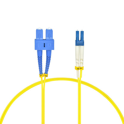 4m LC/UPC-SC/UPC Singlemode Duplex OFNR 2.0mm Fiber Optic Patch Cable