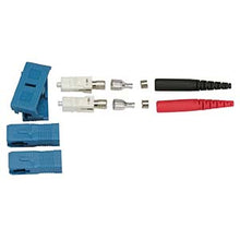 SC Singlemode Duplex 2mm Connector Red/Black (100pack)