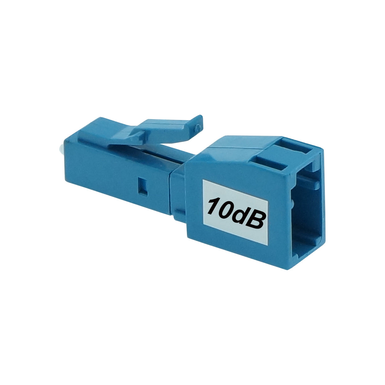 LC/UPC SM Attenuator F-M 10dB Plastic Blue