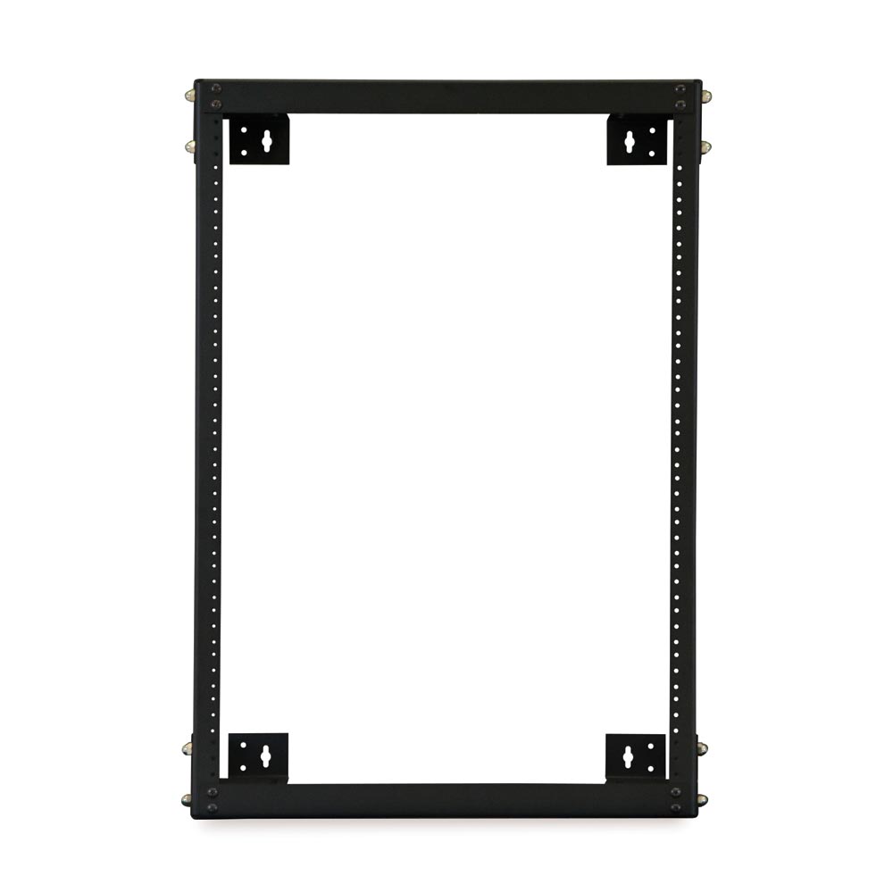 15U 18" Deep Open Frame Wall Rack