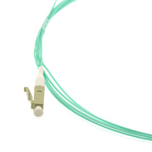 3m LC/UPC OM4 Multimode OFNR Pigtail Aqua 10-Pack