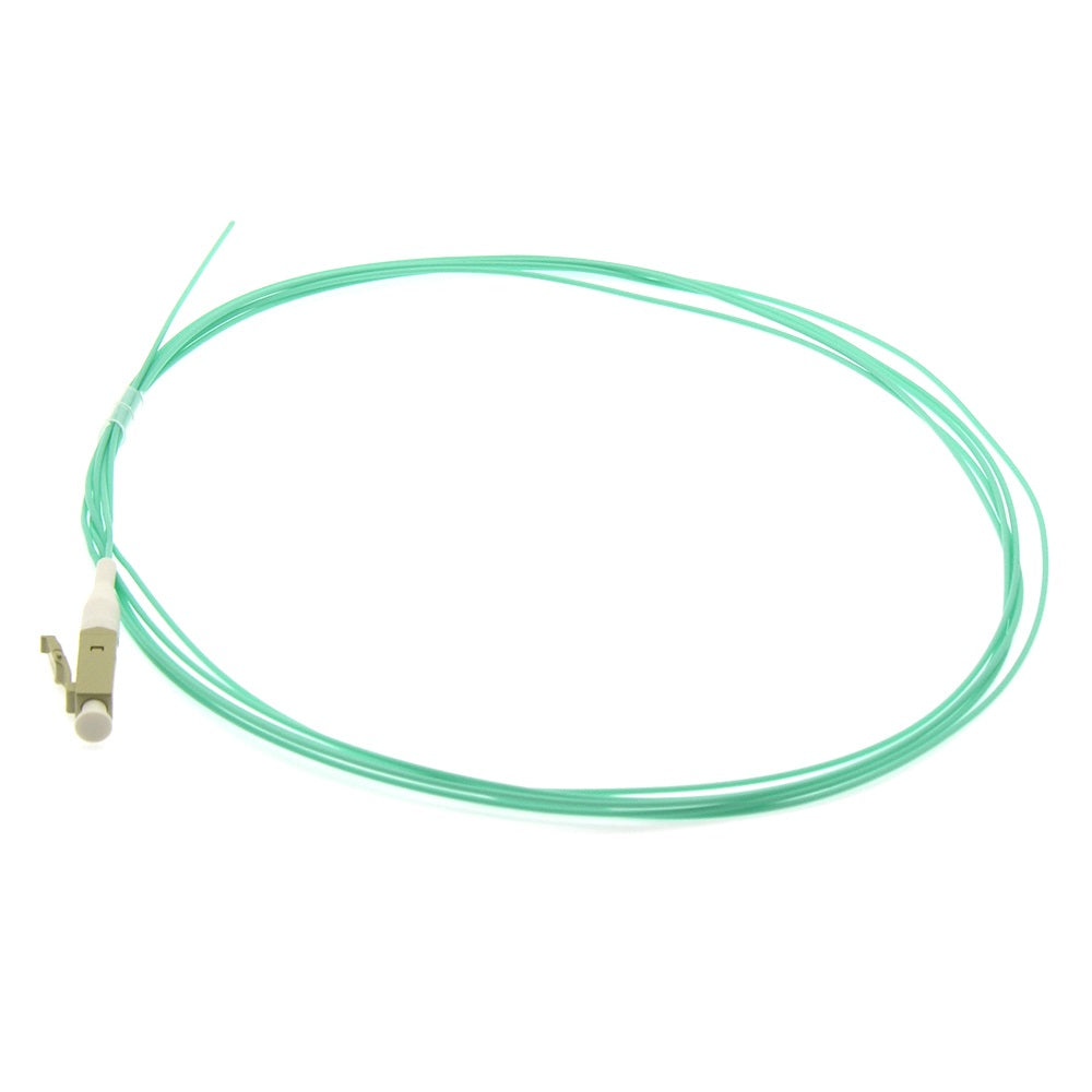 3m LC/UPC OM3 Multimode Pigtail Aqua