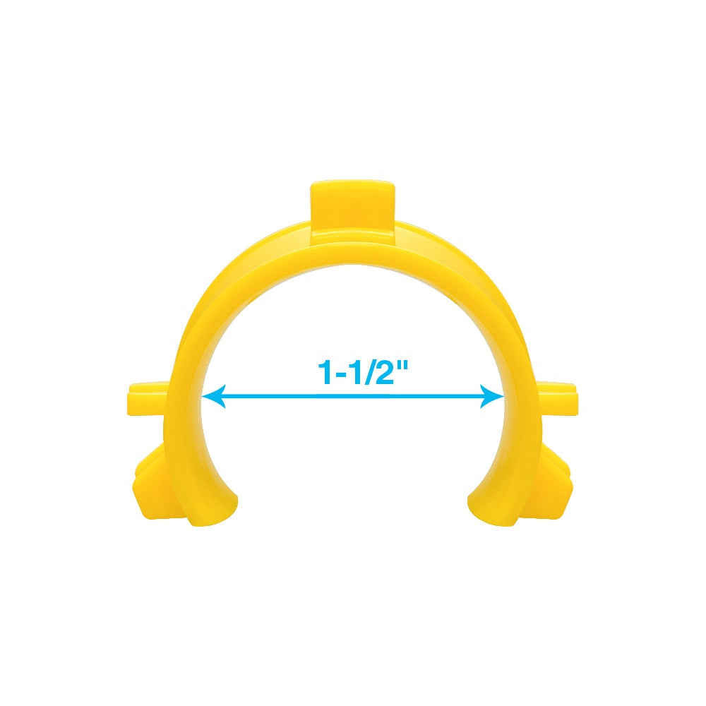 1-1/2" Sanp-on Bridle Ring Data-Cable Saddle, 100-Pack