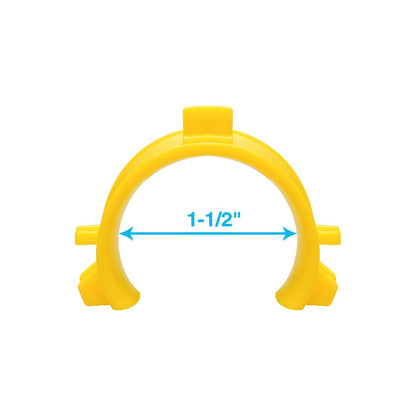 1-1/2" Sanp-on Bridle Ring Data-Cable Saddle, 100-Pack