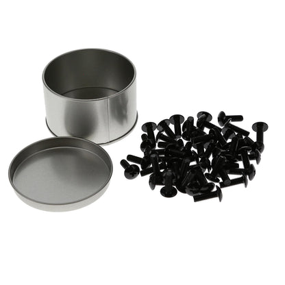 10-32 Rack Screws, Black 50-Pack