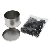 10-32 Rack Screwsand Washers, Black 100-Pack