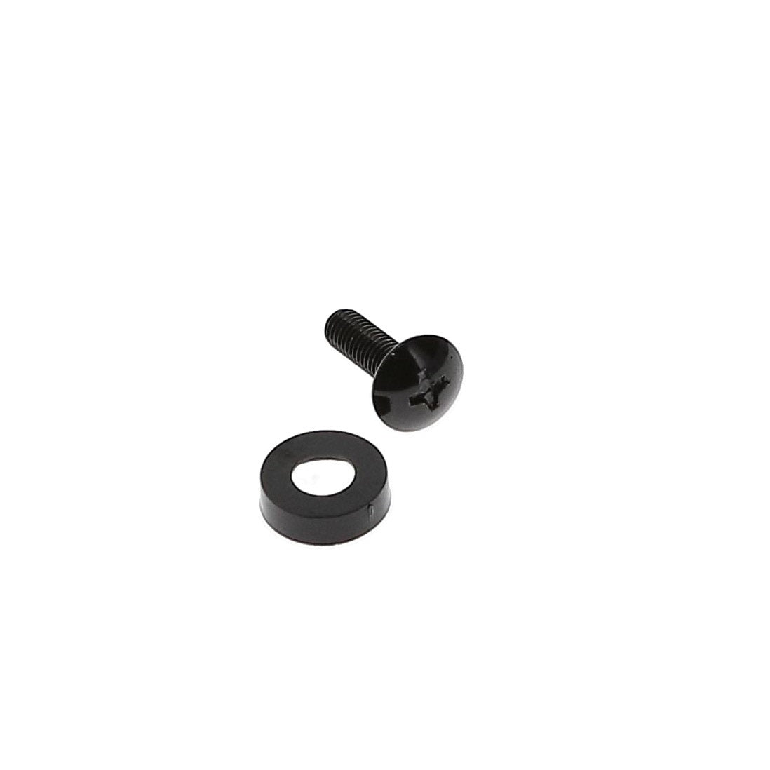 10-32 Rack Screwsand Washers, Black 100-Pack