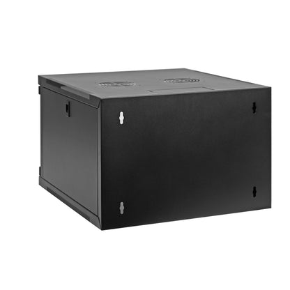 6U Wall-Mount Rack Cabinet, 18" Depth Pre-Assembled