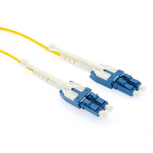 10m Uniboot LC/UPC LC/UPC Singlemode Duplex Fiber Optic Patch Cable with Pull Push Tab