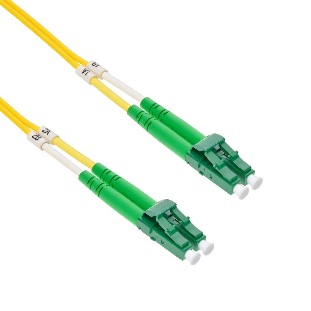 3m LC/APC LC/APC Singlemode Duplex OFNR 2.0mm Fiber Optic Patch Cable