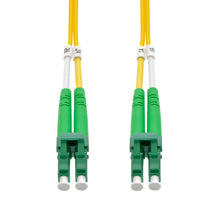 1m LC/APC LC/APC Singlemode Duplex OFNR 2.0mm Fiber Optic Patch Cable