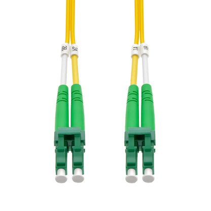 1m LC/APC LC/APC Singlemode Duplex OFNR 2.0mm Fiber Optic Patch Cable
