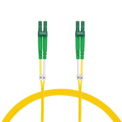 3m LC/APC LC/APC Singlemode Duplex OFNR 2.0mm Fiber Optic Patch Cable
