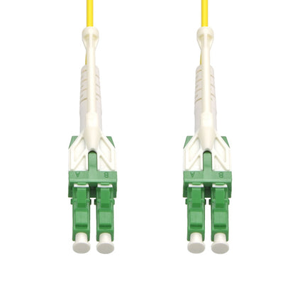 1m Uniboot LC/APC LC/APC Singlemode Duplex OFNR Fiber Optic Patch Cable