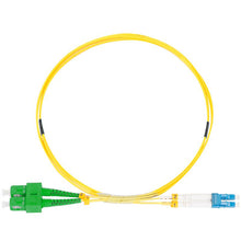 1m LC/UPC-SC/APC Singlemode Duplex OFNR 2.0mm Fiber Optic Patch Cable