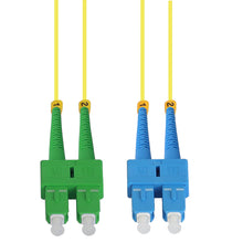 1m SC/UPC-SC/APC Singlemode Duplex LSZH 2.0mm  Fiber Optic Patch Cable