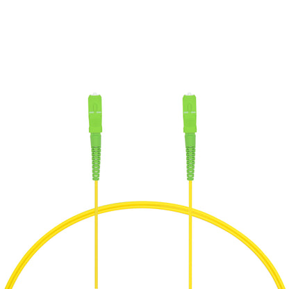 2m SC/APC-SC/APC Singlemode Simplex OFNR 3.0mm Fiber Optic Patch Cable
