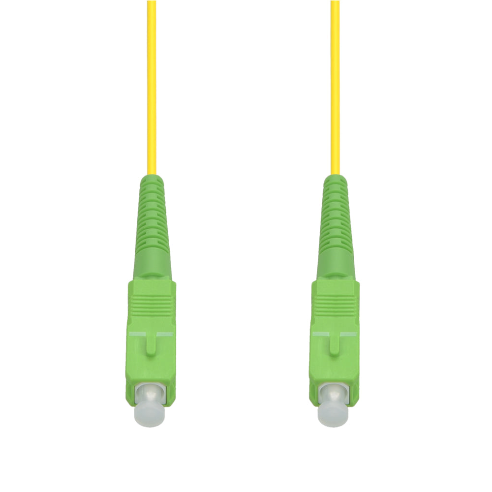 1m SC/APC-SC/APC Singlemode Simplex OFNR 3.0mm Fiber Optic Patch Cable