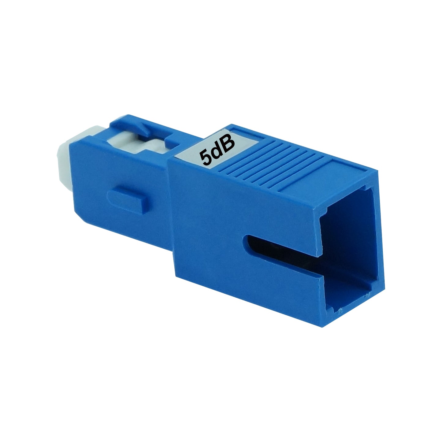 SC/UPC SM Attenuator F-M 5dB Plastic Blue