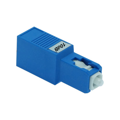SC/UPC SM Attenuator F-M 10dB Plastic Blue