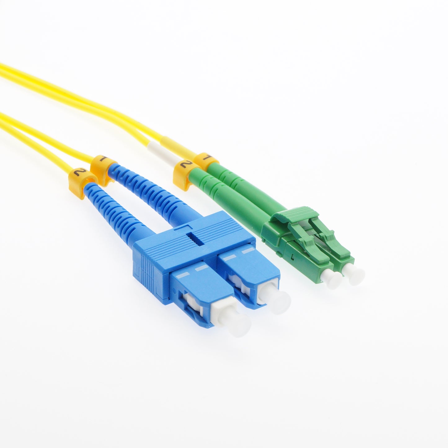 7m SC/UPC-LC/APC Singlemode Duplex LSZH 2.0mm Fiber Optic Patch Cable