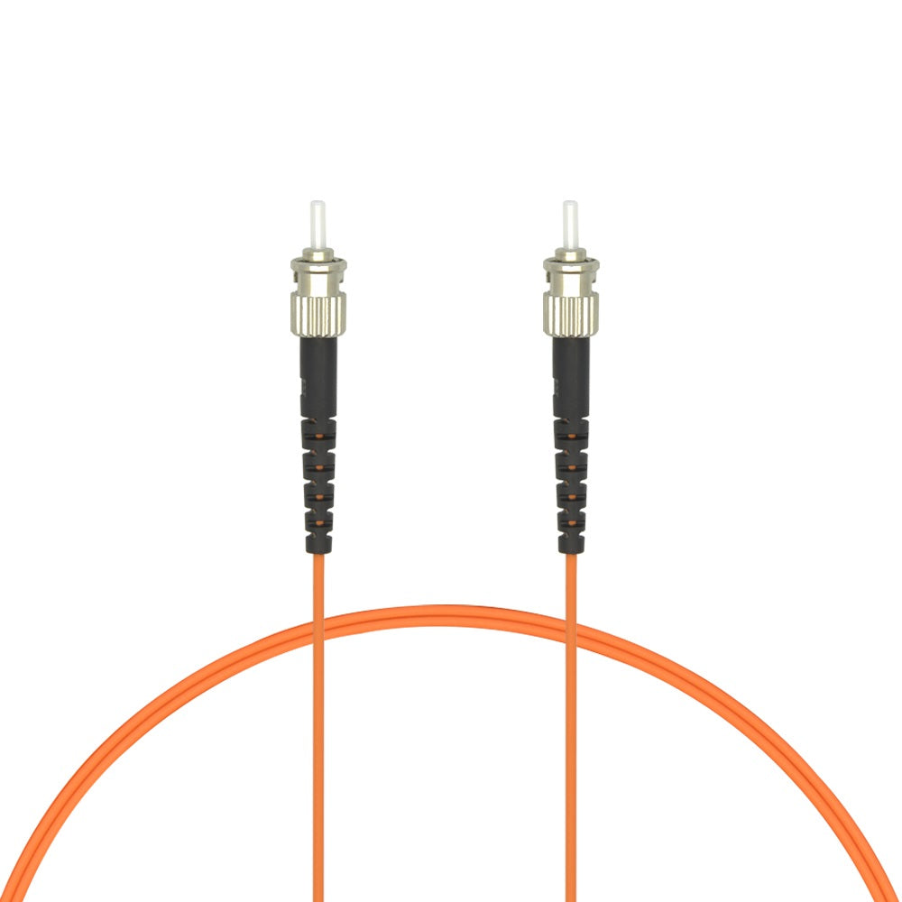 1m ST/UPC-ST/UPC OM1 Multimode Simplex LSZH 3.0mm Fiber Optic Patch Cable