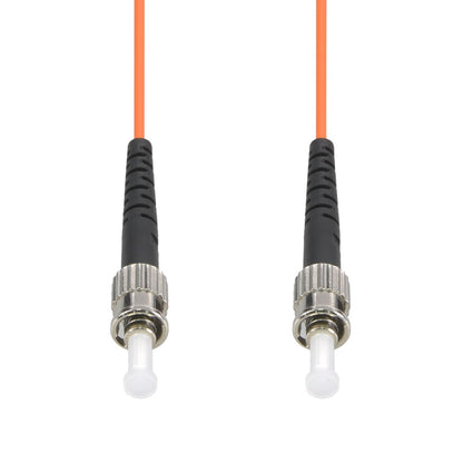 1m ST/UPC-ST/UPC OM1 Multimode Simplex LSZH 2.0mm Fiber Optic Patch Cable