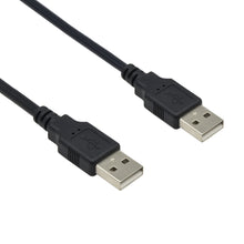 3Ft A-Male to A-Male USB2.0 Cable Black