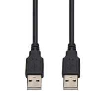3Ft A-Male to A-Male USB2.0 Cable Black