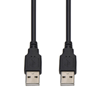10Ft A-Male to A-Male USB2.0 Cable Black