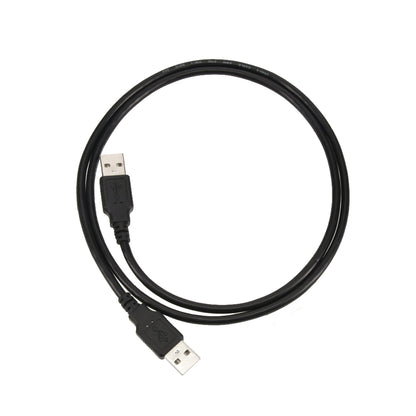 6Ft A-Male to A-Male USB2.0 Cable Black