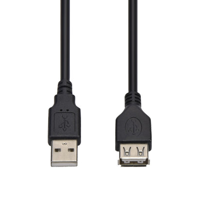 6Ft A-Male to A-Female USB2.0 Extension Cable Black