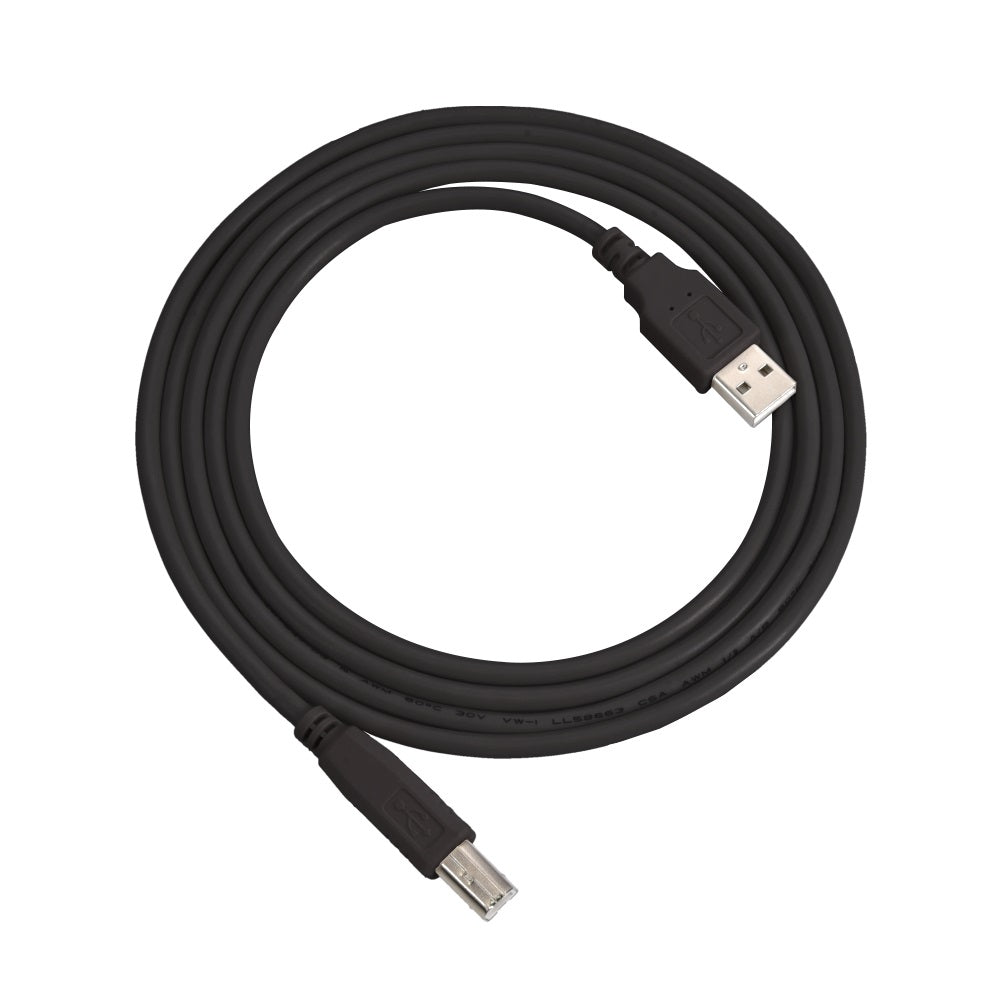 15Ft A-Male to B-Male USB2.0 Cable Black