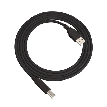 15Ft A-Male to B-Male USB2.0 Cable Black