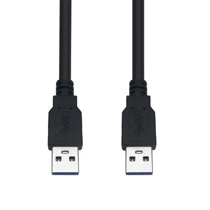 3Ft USB3.0 A-Male to A-Male Black
