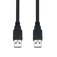 10Ft USB3.0 A-Male to A-Male Black