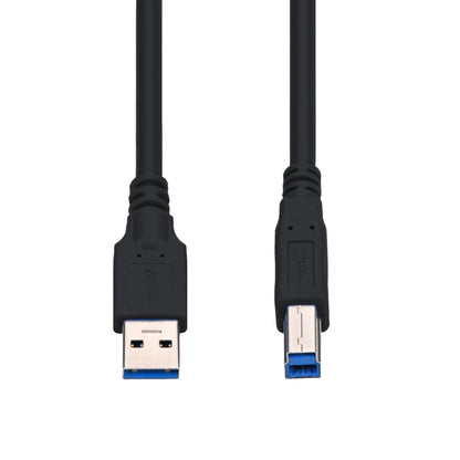 6Ft USB3.0 A-Male to B-Male Black