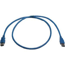 1.5Ft USB3.0 A-Male to A Female Blue