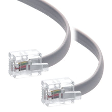 25Ft RJ11 (6P4C) Modular Telephone Cable Reverse