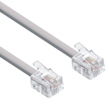 7Ft RJ11 (6P4C) Modular Telephone Cable Straight